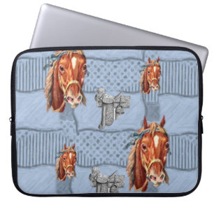 Funda Para Portátil Caballos de manga para portátiles