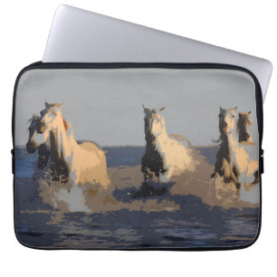 Funda Para Portátil Caballos del mar - Caballos salvajes
