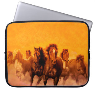 Funda Para Portátil Caballos - manga del ordenador portátil
