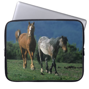 Funda Para Portátil Caballos salvajes del mustango
