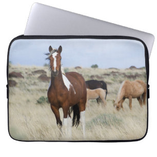 Funda Para Portátil Caballos Salvajes, Montañas Steens