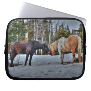 Funda Para Portátil Caballos - Tema americano occidental