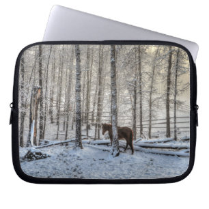 Funda Para Portátil Caballos - Tema americano occidental