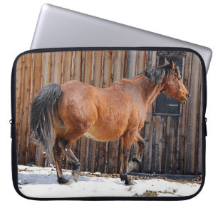 Funda Para Portátil Caballos - Tema americano occidental