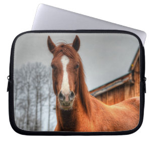 Funda Para Portátil Caballos - Tema americano occidental