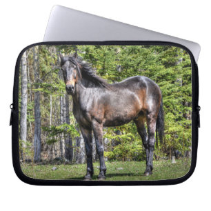 Funda Para Portátil Caballos - Tema americano occidental