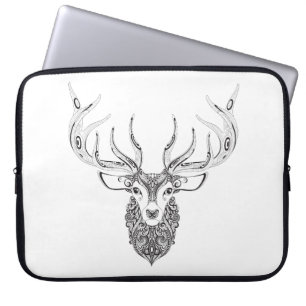 Funda Para Portátil Cabeza de cuernos inspirada de los ciervos