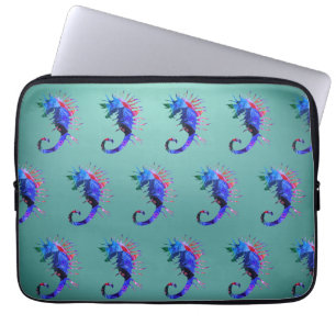 Funda Para Portátil Cabeza de portátil de neopreno de arte marino de 1