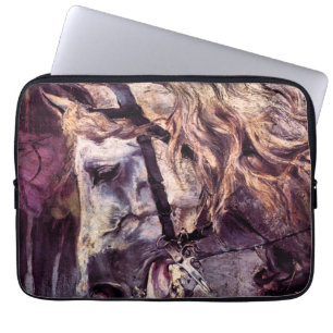 Funda Para Portátil Cabeza de un Caballo por Giovanni Boldini, Arte An