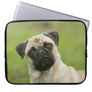 Funda Para Portátil Cabeza del barro amasado amontonada mirando la