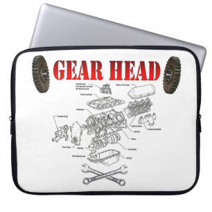 FUNDA PARA PORTÁTIL CABEZA DEL ENGRANAJE