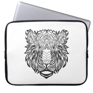 Funda Para Portátil Cabeza del tigre del estilo