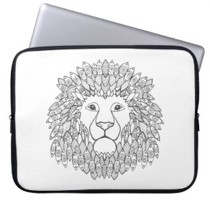 Funda Para Portátil Cabeza inspirada 3 del león