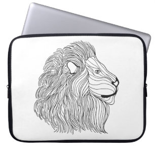 Funda Para Portátil Cabeza inspirada 5 del león