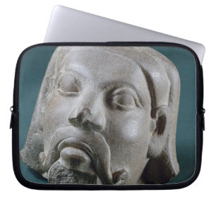 Funda Para Portátil Cabeza pulimentada de un extranjero, Sarnath, 3ro