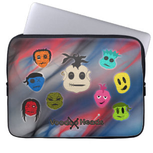 Funda Para Portátil Cabezas de vudú ~ Espíritus