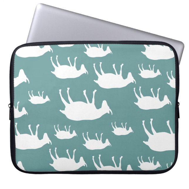 Funda Para Portátil Cabras de desfallecimiento (Frente)