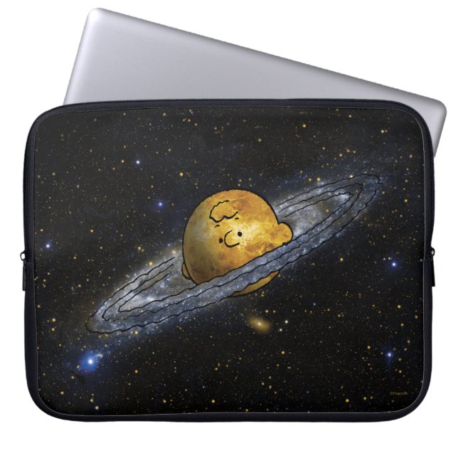 Funda Para Portátil Cacahuetes | Charlie Brown Espaciado (Frente)