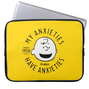 Funda Para Portátil Cacahuetes Charlie Brown Nervous desde 1950
