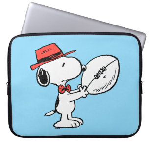 Funda Para Portátil Cacahuetes   Entrenador de Snoopy Football