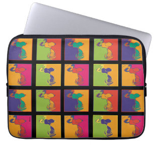 Funda Para Portátil Cacahuetes   Noopia de arte pop moderno
