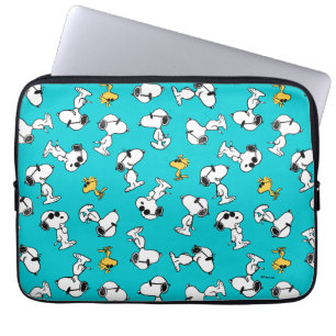 Funda Para Portátil Cacahuetes   Patrón Snoopy & Gafas de sol
