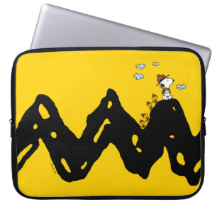 Funda Para Portátil Cacahuetes Senderismo de Tropas Snoopy & Woodsto