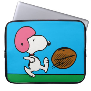 Funda Para Portátil Cacahuetes   Snoopy Football Kicker