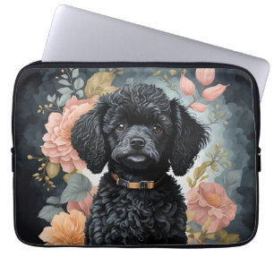 Funda Para Portátil Cachorro de cangrejo negro