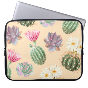 Funda Para Portátil Cactus exitoso: patrón de alto detalle
