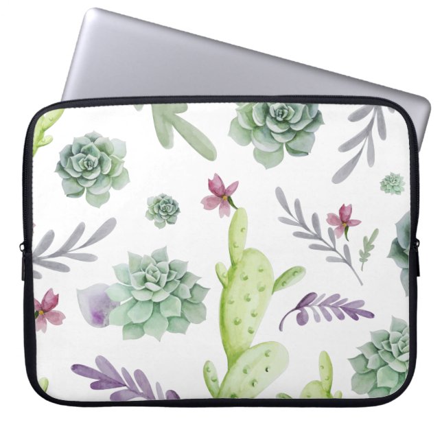 Funda Para Portátil Cactus Variety (Frente)