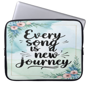 Funda Para Portátil Cada Canción Es Un Nuevo Viaje