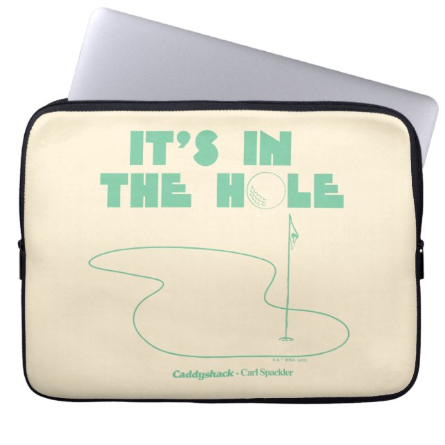 Funda Para Portátil Caddyshack | Está en el agujero (Frente)