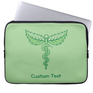 Funda Para Portátil Caduceus con hojas Manga para portátiles