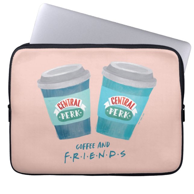 Funda Para Portátil Café y amigos™ (Frente)