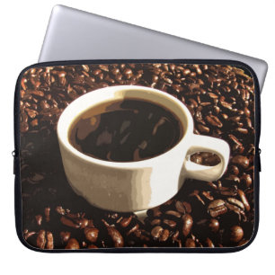 Funda Para Portátil Café y judías