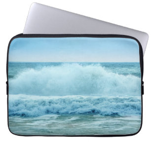 Funda Para Portátil Caída de la ola oceánica