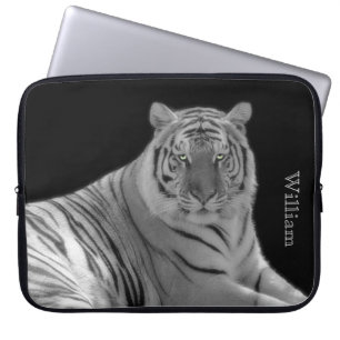 Funda Para Portátil Caja de encargo del ordenador portátil del tigre