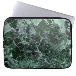 Funda Para Portátil Caja de mármol verde del ordenador portátil