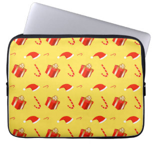 Funda Para Portátil Caja de regalo de navidades Caña de caramelo de Sa