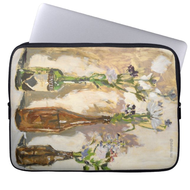 Funda Para Portátil Caja del ordenador de la flor (Frente)