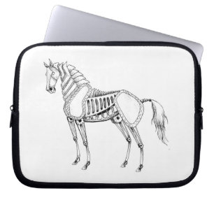Funda Para Portátil Caja del ordenador portátil del caballo de