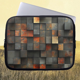 Funda Para Portátil Cajas cuadradas abstractas 
