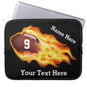 Funda Para Portátil Cajas personalizadas del fútbol con 3 plantillas