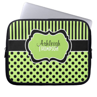 Funda Para Portátil Cal, negro, blanco, manga del ordenador portátil