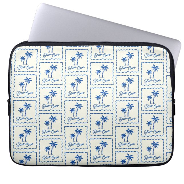 Funda Para Portátil Cala Azul (Frente)