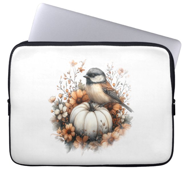 Funda Para Portátil Calabaza de camisas de pollo (Frente)