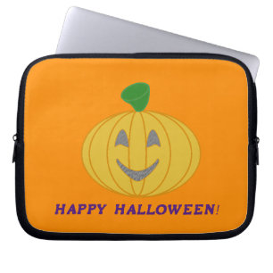 Funda Para Portátil Calabaza naranja