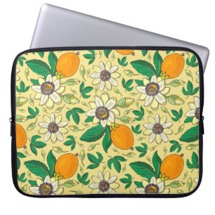 Funda Para Portátil Calabazas y hojas: cosecha otoñal