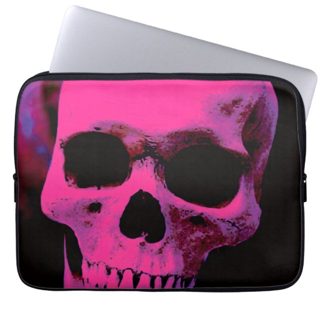 Funda Para Portátil Calavera (Frente)